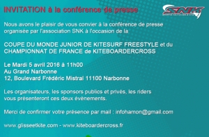 INVITATION TO PRESS CONFERENCE - SNK